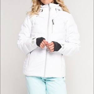 White obermeyer ski jacket!